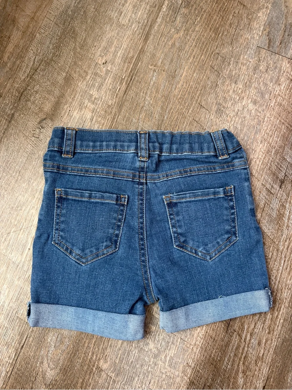Disney Pink Elsa Graphic Tee and Denim Character Shorts